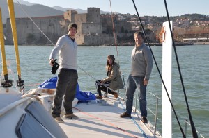 First sail to a new port and it was beautiful!