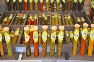 Local spices in cigar containers