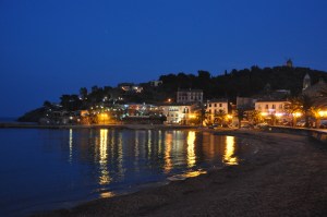 Collioure by night